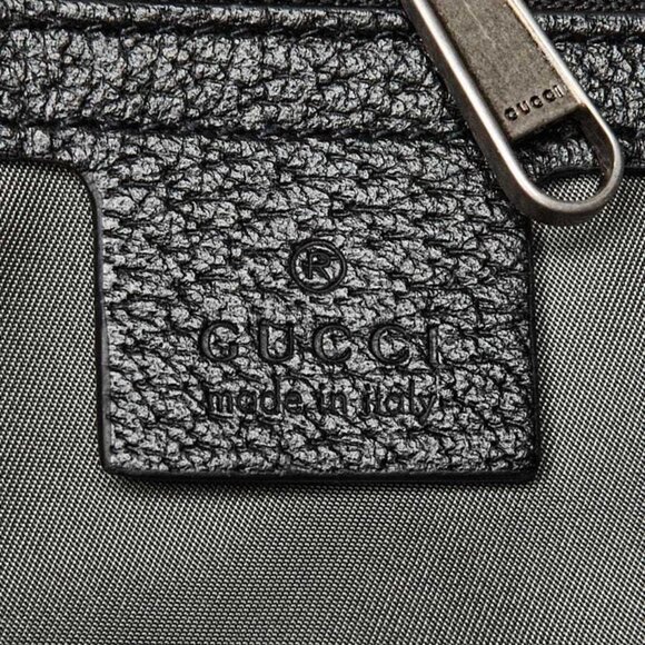 Gucci Red/Yellow/Grey GG Econyl Nylon Off The Grid Backpack Bag - Picture 9 of 12